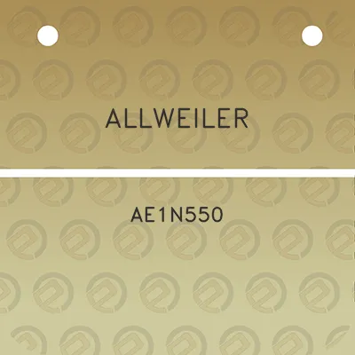 allweiler-ae1n550