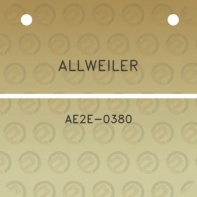 allweiler-ae2e-0380