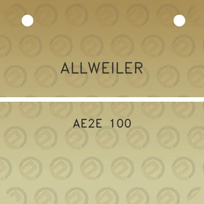 allweiler-ae2e-100