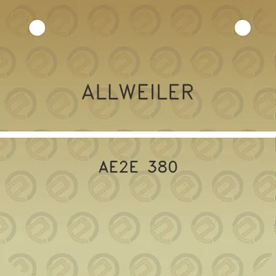 allweiler-ae2e-380