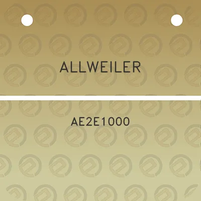 allweiler-ae2e1000