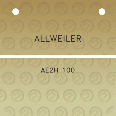 allweiler-ae2h-100