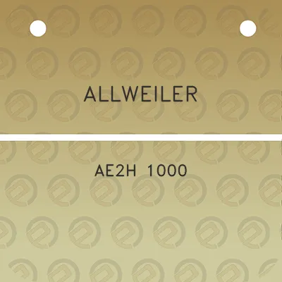 allweiler-ae2h-1000