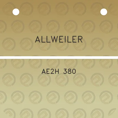 allweiler-ae2h-380