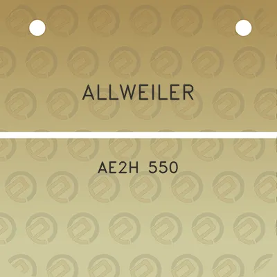 allweiler-ae2h-550