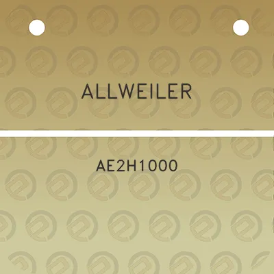 allweiler-ae2h1000