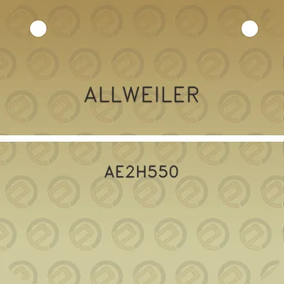 allweiler-ae2h550