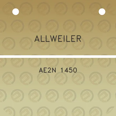 allweiler-ae2n-1450