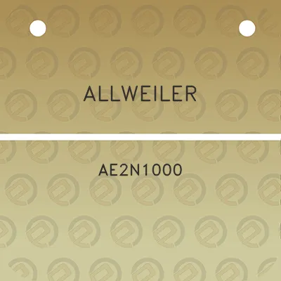 allweiler-ae2n1000