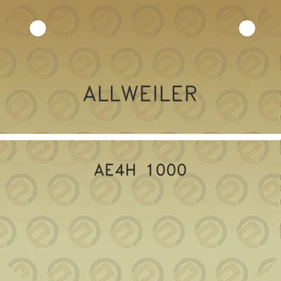 allweiler-ae4h-1000