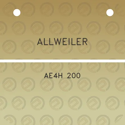 allweiler-ae4h-200