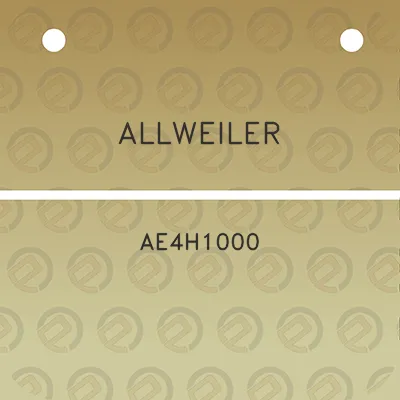 allweiler-ae4h1000