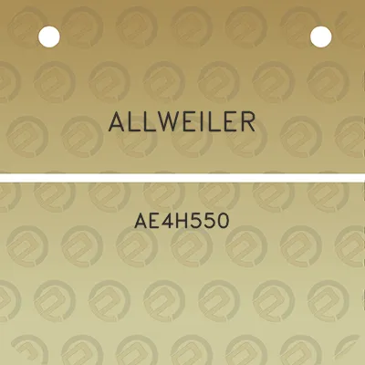 allweiler-ae4h550