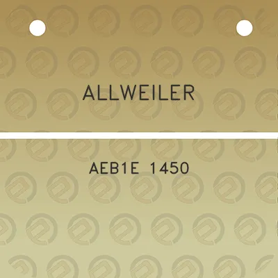 allweiler-aeb1e-1450