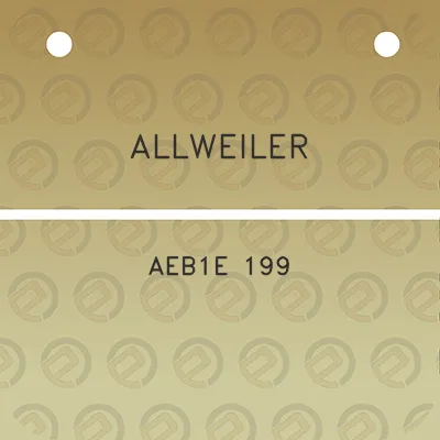 allweiler-aeb1e-199