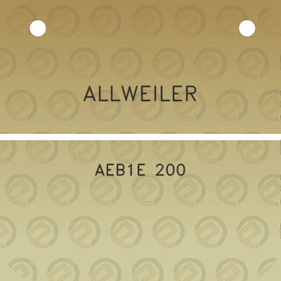 allweiler-aeb1e-200