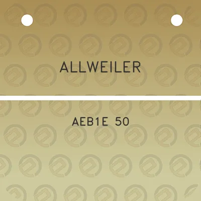 allweiler-aeb1e-50