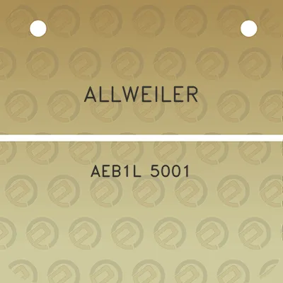 allweiler-aeb1l-5001