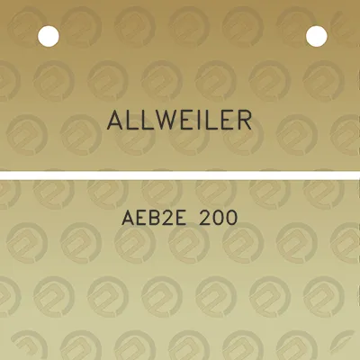 allweiler-aeb2e-200