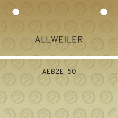 allweiler-aeb2e-50