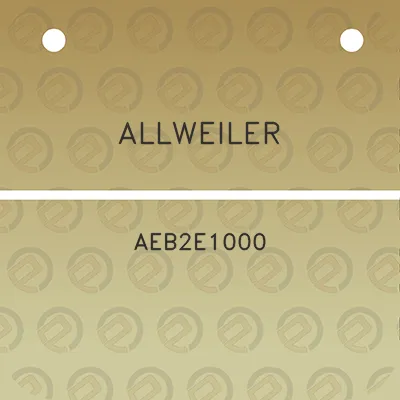 allweiler-aeb2e1000