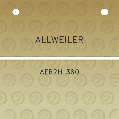 allweiler-aeb2h-380