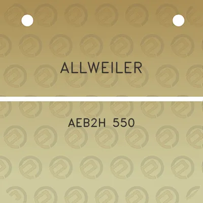 allweiler-aeb2h-550