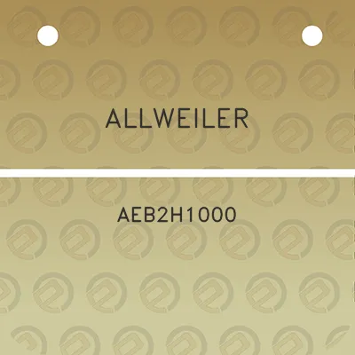 allweiler-aeb2h1000