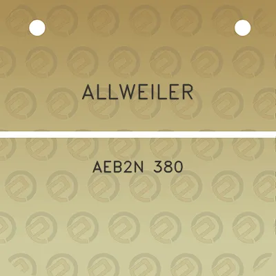 allweiler-aeb2n-380