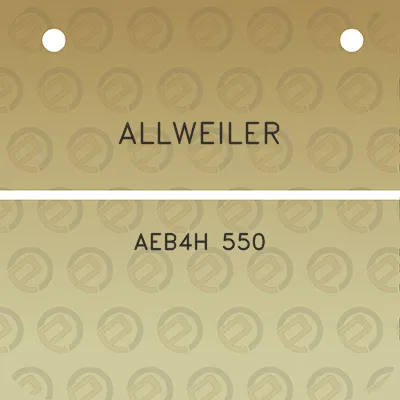 allweiler-aeb4h-550