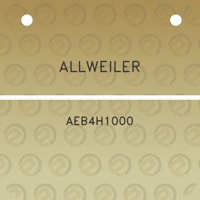 allweiler-aeb4h1000