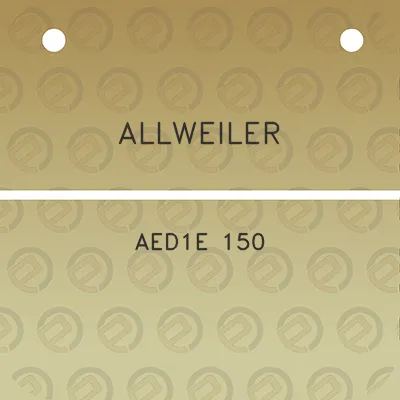 allweiler-aed1e-150