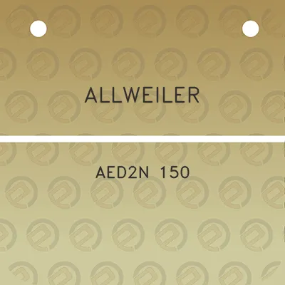 allweiler-aed2n-150