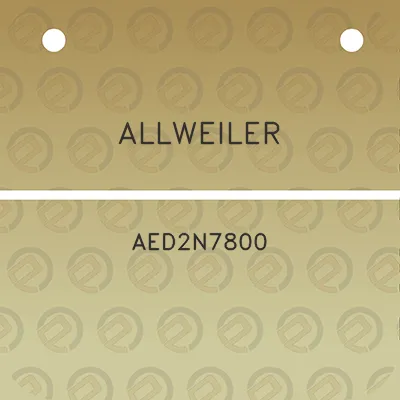 allweiler-aed2n7800