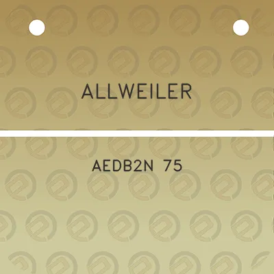 allweiler-aedb2n-75