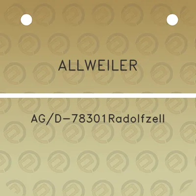 allweiler-agd-78301radolfzell