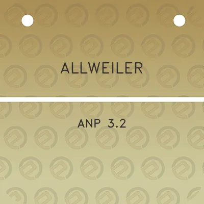 allweiler-anp-32