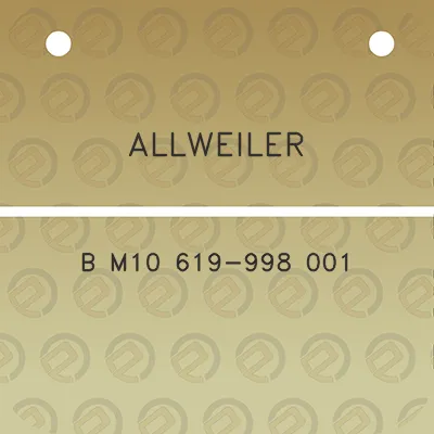 allweiler-b-m10-619-998-001