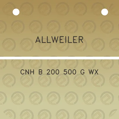 allweiler-cnh-b-200-500-g-wx