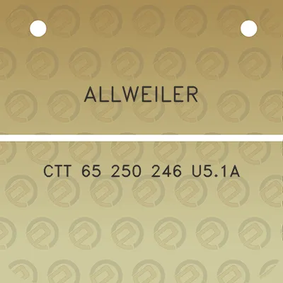 allweiler-ctt-65-250-246-u51a