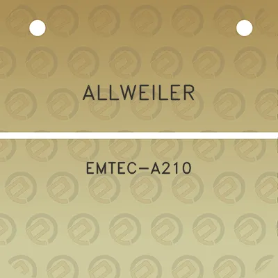 allweiler-emtec-a210