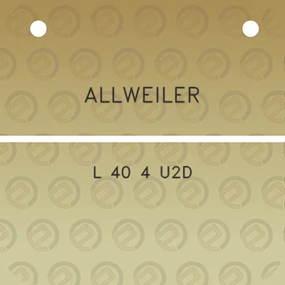 allweiler-l-40-4-u2d