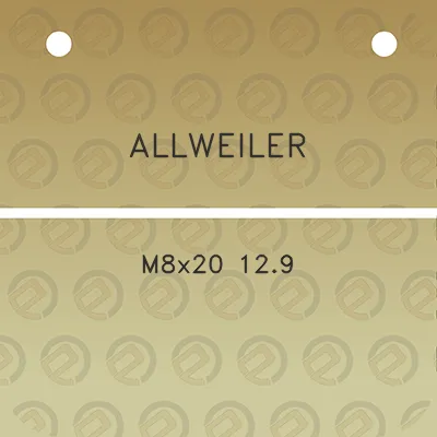 allweiler-m8x20-129