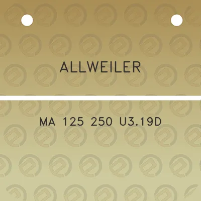 allweiler-ma-125-250-u319d