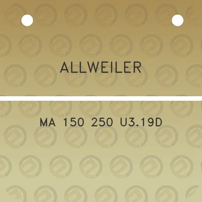 allweiler-ma-150-250-u319d