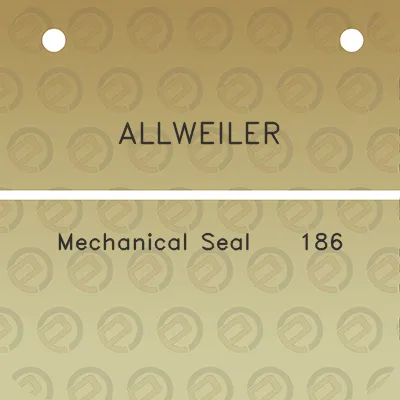 allweiler-mechanical-seal-186