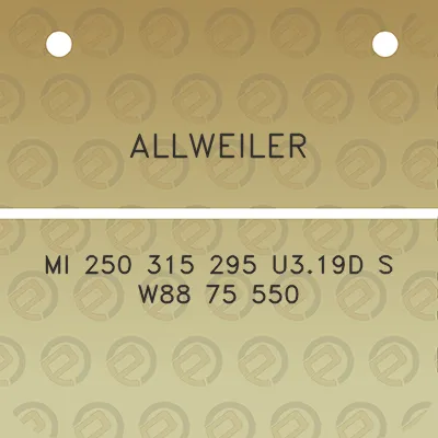 allweiler-mi-250-315-295-u319d-s-w88-75-550