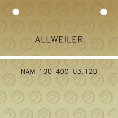 allweiler-nam-100-400-u312d