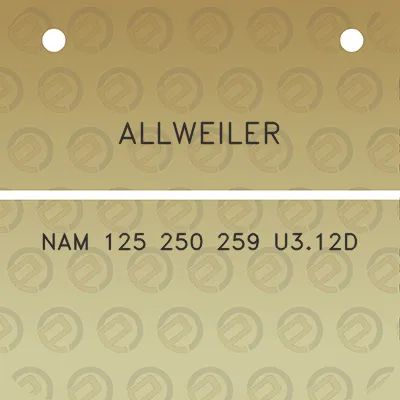 allweiler-nam-125-250-259-u312d