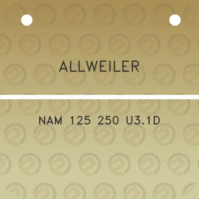 allweiler-nam-125-250-u31d